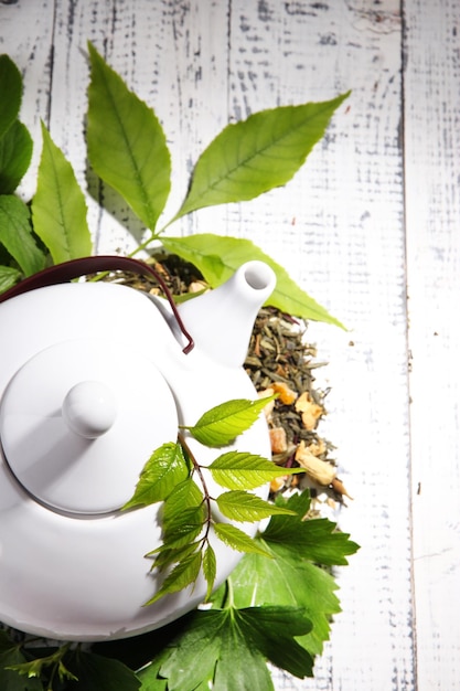 Elegant tea service setup with fine china and proper table settings